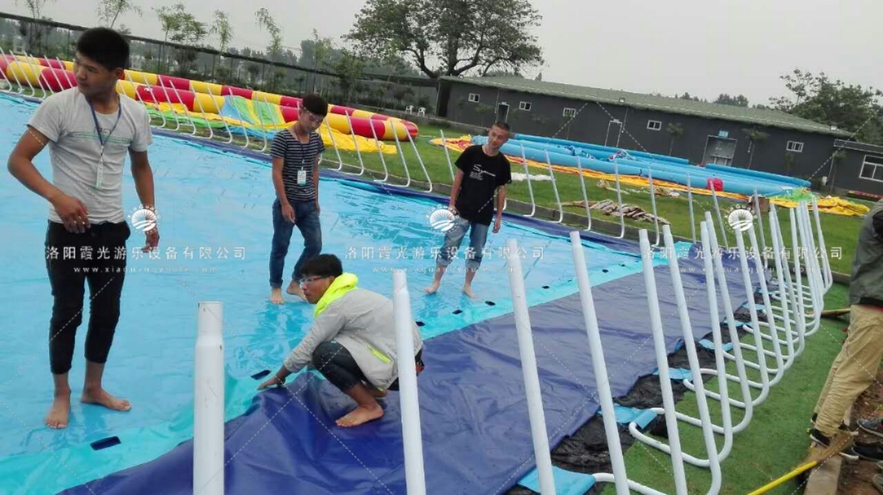会山镇支架游泳池